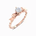 Celesia-Round-Cut-Lab-Diamond-Promise-Ring-Rose-Gold-Side-View