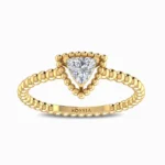 Clover-Promise-Lab-Diamond-Ring-Yellow-Gold-Front-View