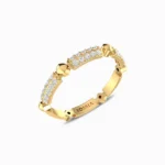Dewdrop-Duple-Bling-Lab-Diamond-Band-Yellow-Gold-Slide-View