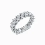 Duple-Pear-Eternity-Lab-Grown-Diamond-Band-White-Gold-Side-Size