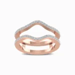 Elegance-Curve-Enhancer-Lab-Diamond-Ring-Rose-Gold-Front-View