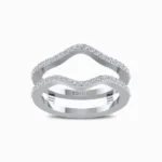 Elegance-Curve-Enhancer-Lab-Diamond-Ring-White-Gold-Front-View