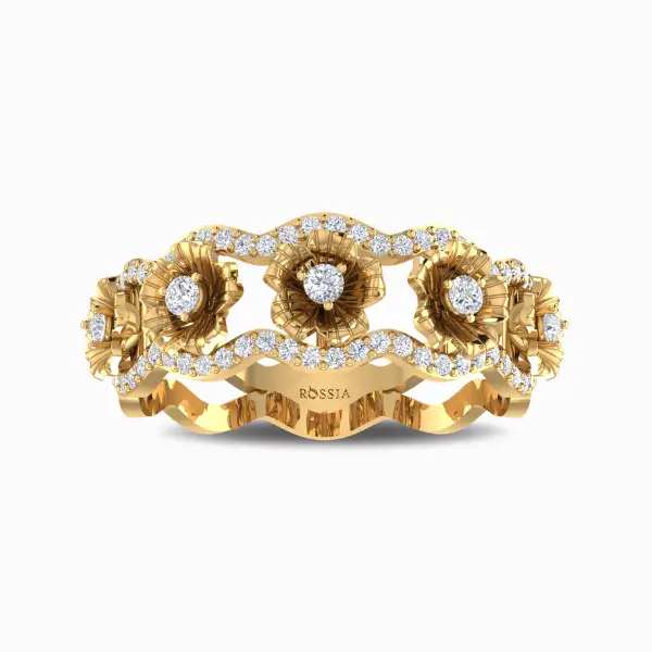 Elegance-Lab-Grown-Diamond-Band-Yellow-Gold-Front-View Elegance-Lab-Grown-Diamond-Band-Yellow-Gold-Front-View