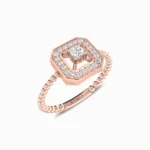 Emerald-Halo-Lab-Diamond-Ring-Rose-Gold-Side-View