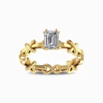 Emily-Emerald-Cut-Lab-Grown-Solitaire-Ring-Yellow-Gold-Front-View
