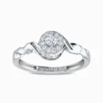 Enticing-Lab-Grown-Diamond-Women-Ring-White-Gold-Front-View