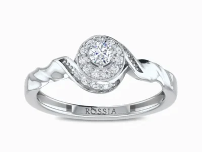 Enticing-Lab-Grown-Diamond-Women-Ring-White-Gold-Front-View