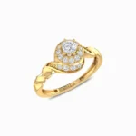 Enticing-Lab-Grown-Diamond-Women-Ring-Yellow-Gold-Side-View