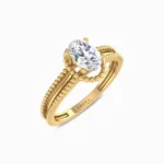 Erica-Lab-Grown-Diamond-Promise-Ring-Yellow-Gold-Side-View