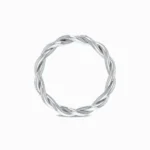 Eternal-Knot-Glamour-Lab-Diamond-Band-White-Gold-Basket-View