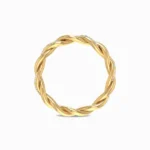 Eternal-Knot-Glamour-Lab-Diamond-Band-Yellow-Gold-Basket-View