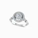Forever-Shine-Lab-Grown-Diamond-Engagement-Ring-White-Gold-Side-View