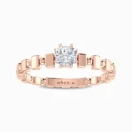 Gladiolus-Lab-Grown-Diamond-Promise-Ring-Rose-Gold-Front-View