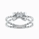 Gleaming-Grace-Lab-Grown-Diamond-Ring-White-Gold-Front-View