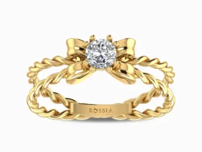 Gleaming-Grace-Lab-Grown-Diamond-Ring-Yellow-Gold-Front-View