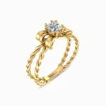 Gleaming-Grace-Lab-Grown-Diamond-Ring-Yellow-Gold-Side-View