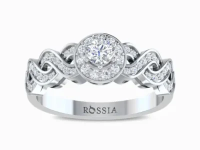 Gleaming-Lab-Grown-Solitaire-Ring-White-Gold-Front-View