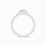 Glimmer-Lab-Grown-Solitaire-Men’s-Ring-White-Gold-Basket-View
