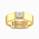 Glimmer Lab Grown Solitaire Men’s Ring