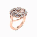 Glimmering-Frost-Sparkling-Lab-Diamond-Ring-Rose-Gold-Side-View