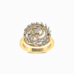 Glimmering Frost Sparkling Lab Diamond Ring