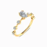 Gracious-Bar-Lab-Grown-Solitaire-Ring-Yellow-Gold-Side-View
