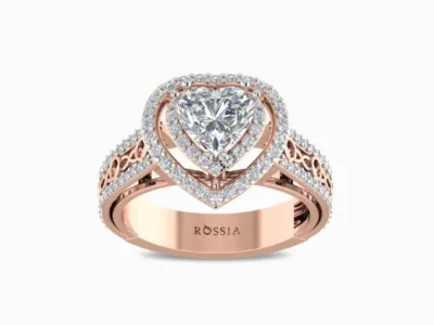Heart-Cut-Lab-Grown-Solitaire-Diamond-Engagement-Ring-Rose-Gold-Front-View
