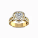 Heart Cut Diamond Engagement Ring