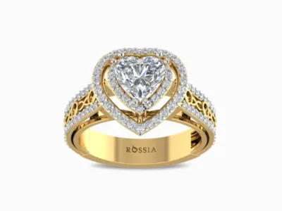 Heart Cut Diamond Engagement Ring