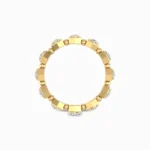 Hexad-Duple-Bling-Lab-Grown-Diamond-Band-Yellow-Gold-Basket-View