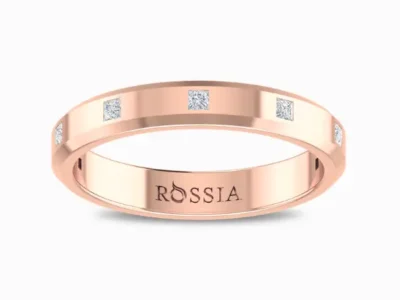Lavinia-Lab-Grown-Diamond-Band-Rose-Gold-Front-View