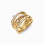 Layers-of-Brilliance-Lab-Grow-Diamond-Ring-Yellow-Gold-Side-View