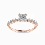 Princess Cut Lab Grown Solitaire Ring