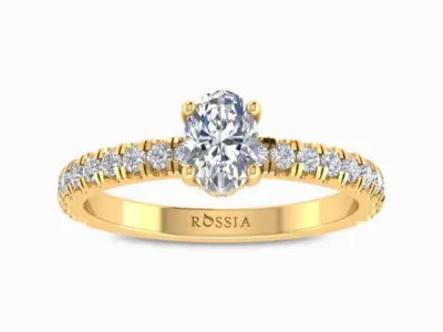 Magnificent-Oval-Cut-Lab-Grown-Solitaire-Ring-Yellow-Gold-Front-View