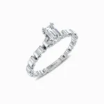 Nerine-Emerald-Cut-Lab-Grown-Diamond-Promise-Ring-White-Gold-Side-View