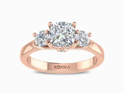 Opulent-Mirage-Lab-Grown-Three-Stone-Ring-Rose-Gold-Front-View