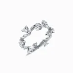Ornate-Lab-Grown-Diamond-Wedding-Band-White-Gold-Side-View