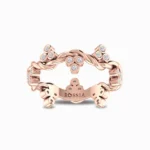 Osier Berry Bling Lab Grown Diamond Wedding Band