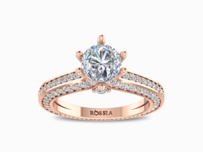 Pellucid Clover Lab Grown Diamond Engagement Ring