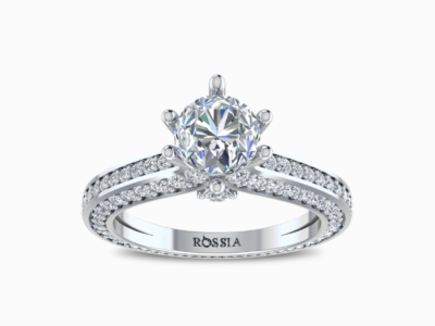 Pellucid-Clover-Lab-Grown-Diamond-Engagement-Ring-White-Gold-Front-View