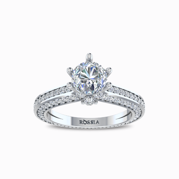 Pellucid-Clover-Lab-Grown-Diamond-Engagement-Ring-White-Gold-Front-View Pellucid-Clover-Lab-Grown-Diamond-Engagement-Ring-White-Gold-Front-View