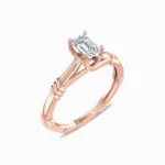 Perumian-Promise-Lab-Grown-Diamond-Ring-Rose-Gold-Side-View