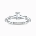 Perumian-Promise-Lab-Grown-Diamond-Ring-White-Gold-Front-View