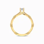 Perumian-Promise-Lab-Grown-Diamond-Ring-Yellow-Gold-Basket-View