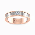 Peter-Lab-Grown-Diamond-Ring-For-Him-Rose-Gold-Front-View