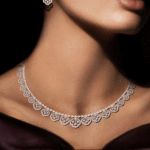 celestia-cascade-diamond-necklace-model-shoot