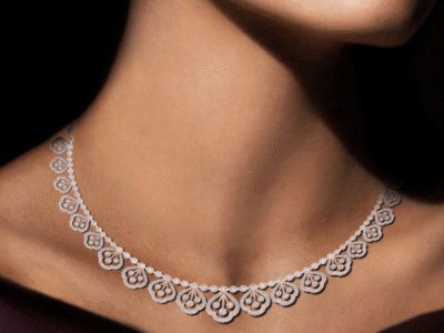 celestia-cascade-diamond-necklace-model-shoot