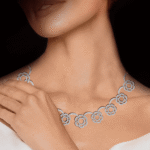 infinite-gleam-diamond-necklace-model-shoot