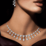 serenity-drops-white-gold-diamond-necklace-model-shoot
