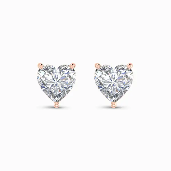 Aurielle Cœur Lab Grown Diamond Earring Studs Aurielle Cœur Lab Grown Diamond Earring Studs